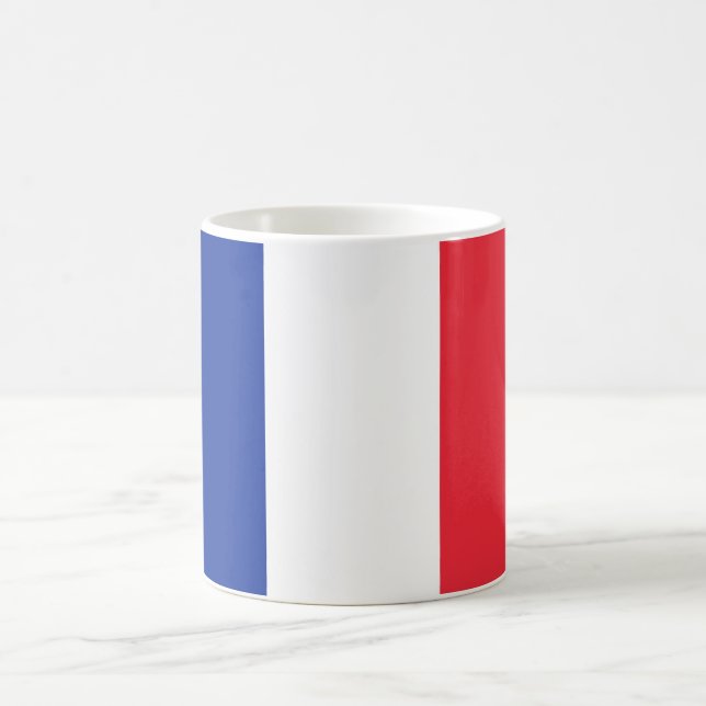 French Flag (France) Coffee Mug (Center)