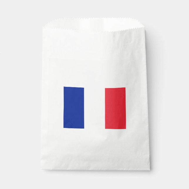 French Flag (France) Favour Bags (Front)