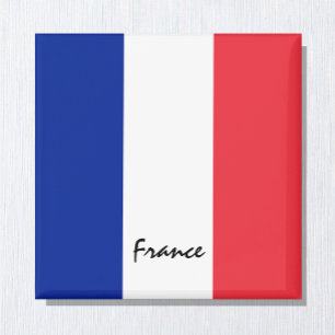 French flag & France - holiday /sports fans Magnet