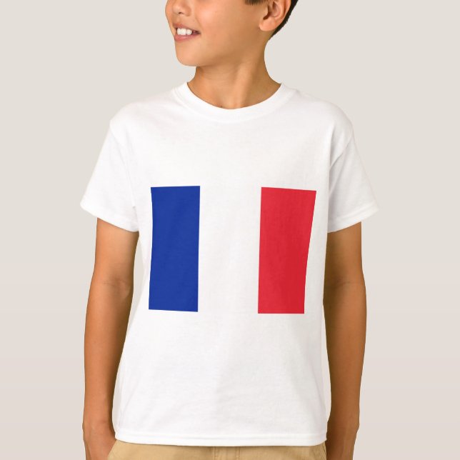 French Flag (France) T-Shirt (Front)
