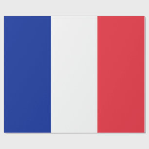 French Flag (France) Wrapping Paper