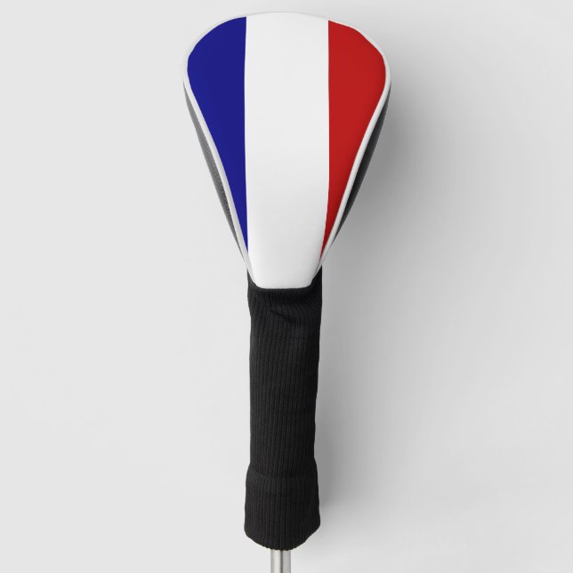 French Flag  Golf Head Cover (Front)