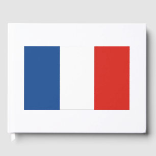 French Flag Guest Book