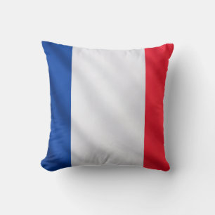 French Flag in Yellow – Modern Artistic Twist Cushion