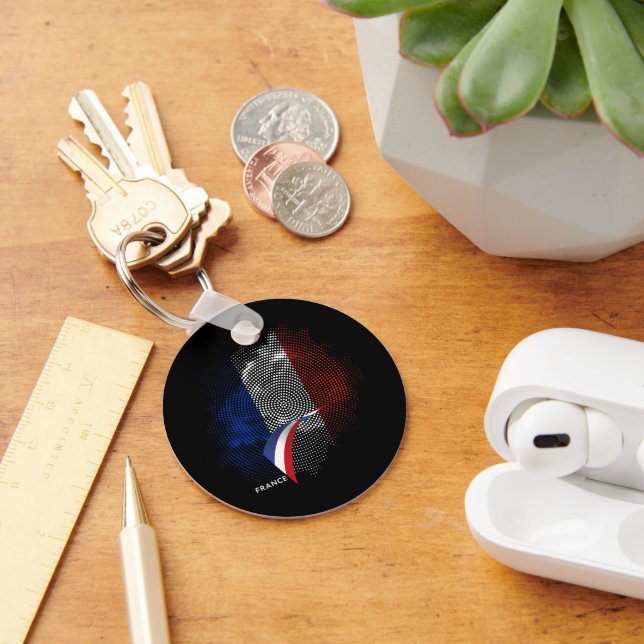 French flag key ring (Desk)