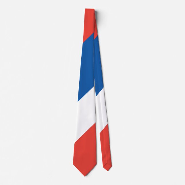 French Flag Le Tricolore 14 Juillet Tie (Front)