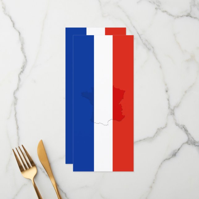 French flag menu (Front/Back In Situ)