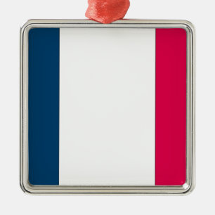 French Flag Metal Tree Decoration