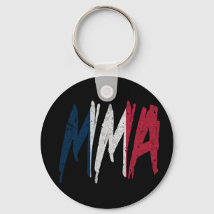 French Flag MMA Key Ring