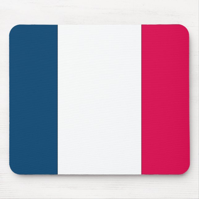 French Flag Mouse Mat (Front)