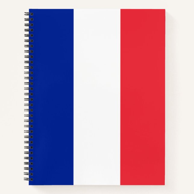 French Flag Notebook (Front)
