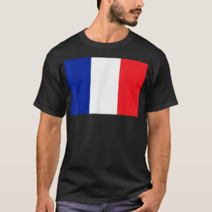 French Flag or the Flag of France T-Shirt