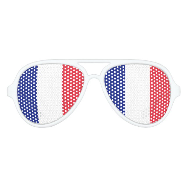 French flag party shades | France pride (Front)