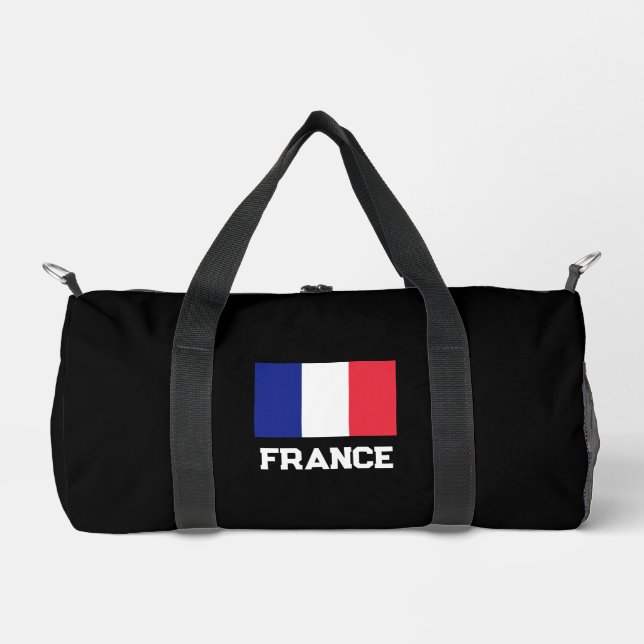 French flag personalised duffle bag (Front)