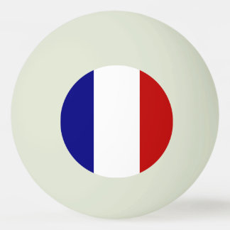 French Flag  Ping Pong Ball
