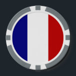 French Flag Poker Chips<br><div class="desc">Poker chip featuring the French Flag with three vertical stripes of blue, white, and red. Fills the entire design area. Great gift for many occasions. Fun Hanukkah gift or stocking stuffer. Great for playing poker at family or friends reunions. Wonderful for celebrating Bastille Day, too.</div>