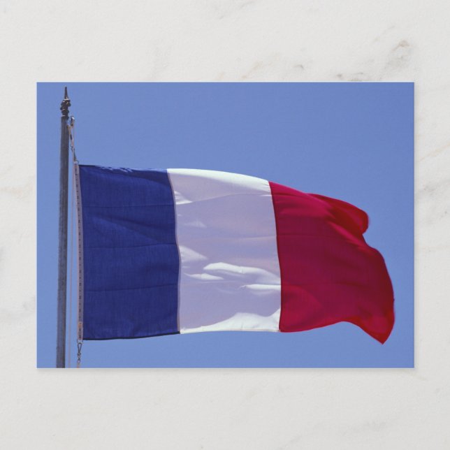 French flag postcard (Front)