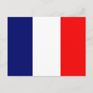 French Flag Postcard