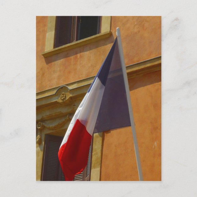 french flag postcard (Front)