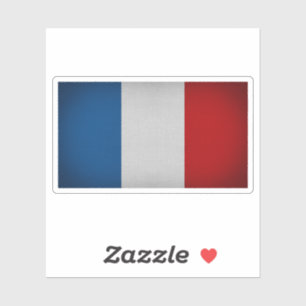 French Flag Sticker
