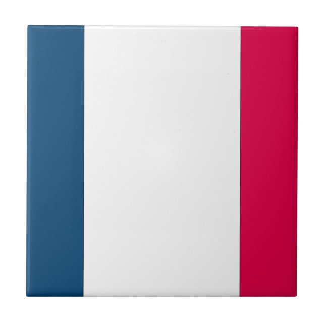 French Flag Tile (Front)