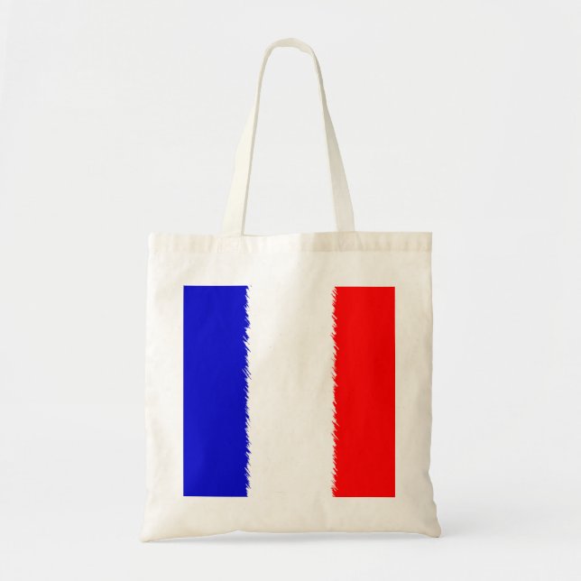 French Flag Tote Bag (Front)