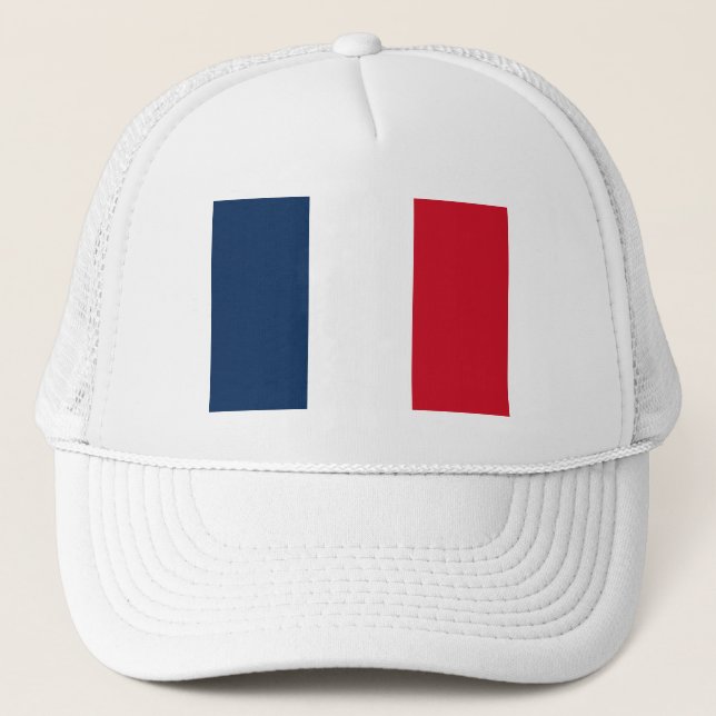 French Flag Trucker Hat (Front)
