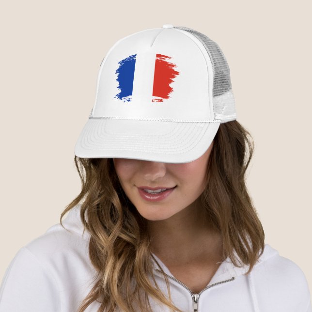 French flag trucker hat (In Situ)