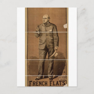 French Flats Vintage Theatre Postcard