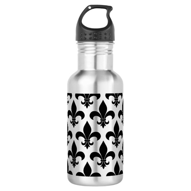 French Fleur de lis Pattern Classic 710 Ml Water Bottle (Front)