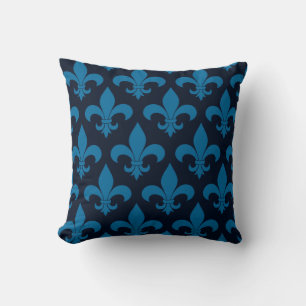 French Fleur de lis Pattern Classic Cushion