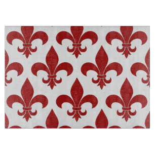 French Fleur de lis Pattern Classic Cutting Board