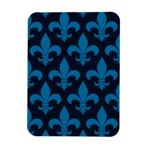 French Fleur de lis Pattern Classic Magnet