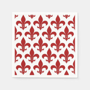 French Fleur de lis Pattern Classic Napkin