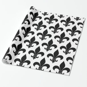 French Fleur de lis Pattern Classic Wrapping Paper