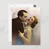 French Flirt - Romantic  France Postcard (Front/Back)