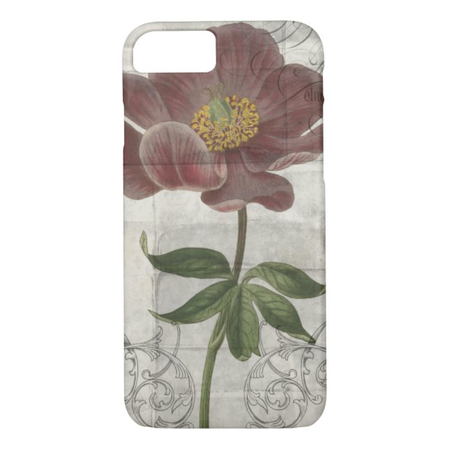 French Floral I Case-Mate iPhone Case (Back)