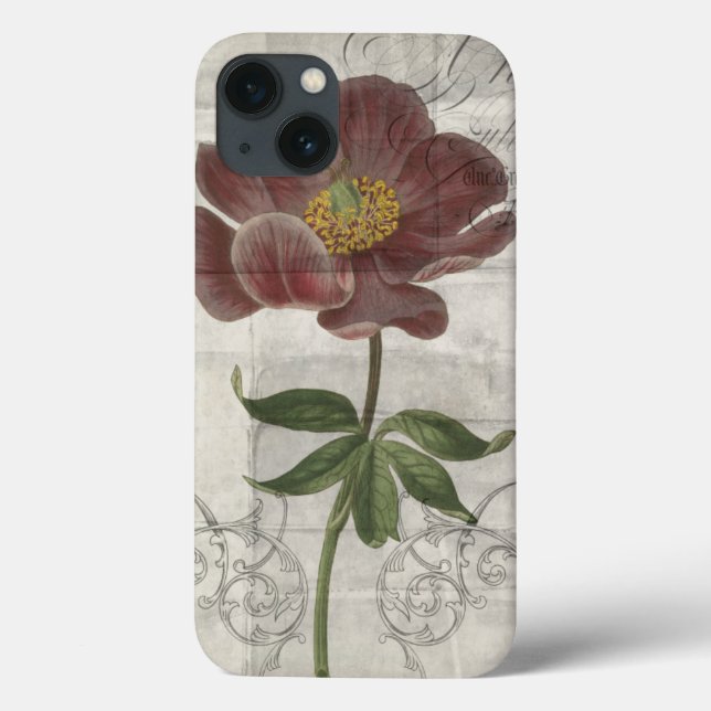 French Floral I Case-Mate iPhone Case (Back)