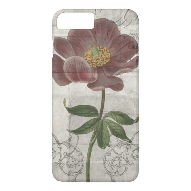 French Floral I Case-Mate iPhone Case (Back)
