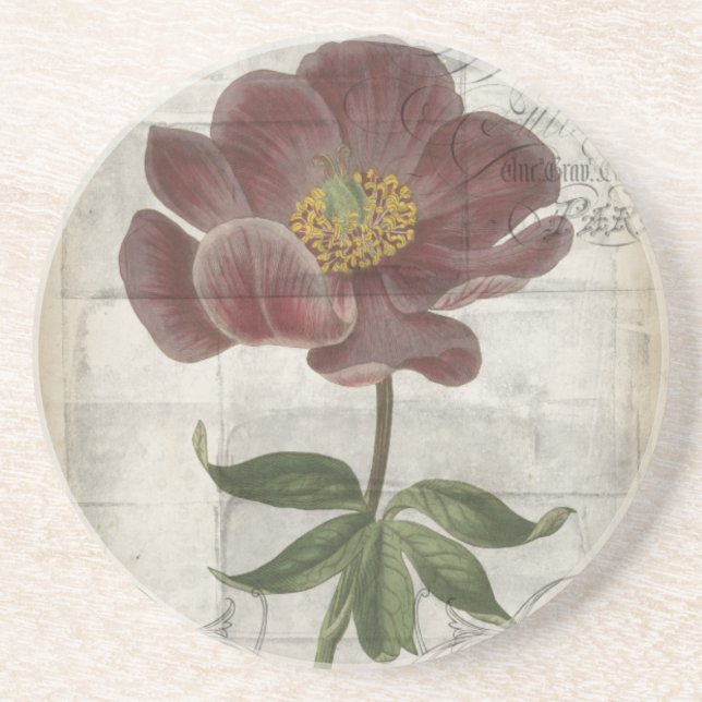 French Floral I Coaster (Front)