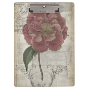 French Floral III Clipboard