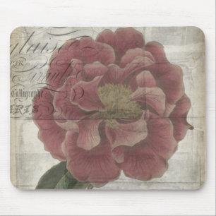 French Floral III Mouse Mat