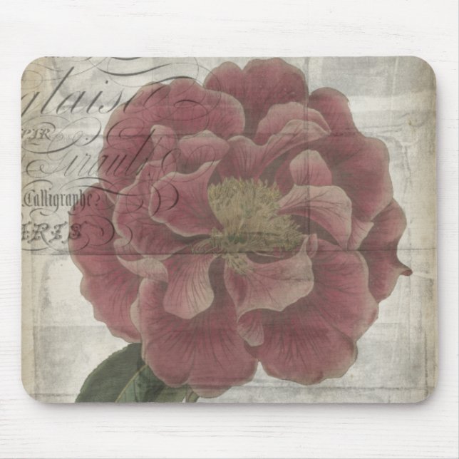 French Floral III Mouse Mat (Front)