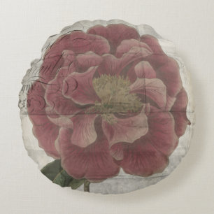 French Floral III Round Cushion