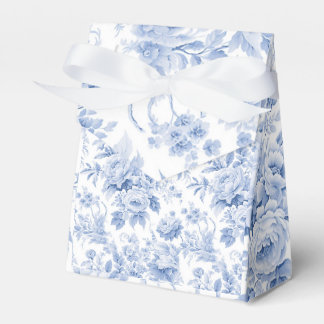 french floral pattern favour box