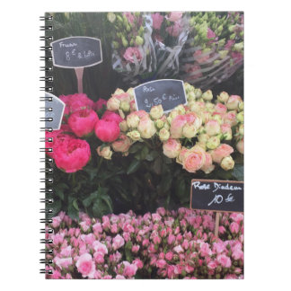 French Flowers Planner Notebook