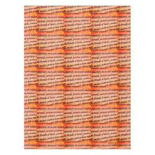 French Food Tablecloth