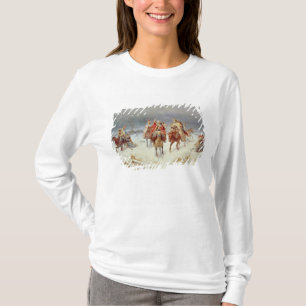 French Forces Crossing the River Berezina T-Shirt
