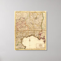 French forests and settlements