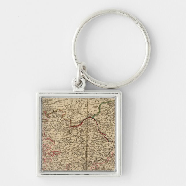 French forests key ring (Front)